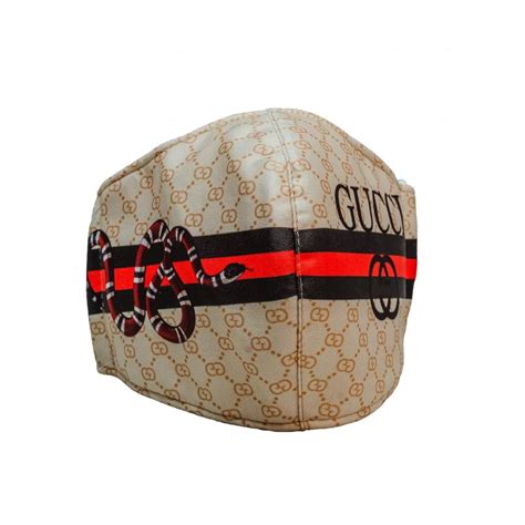 gucci snake mask|Gucci like face mask.